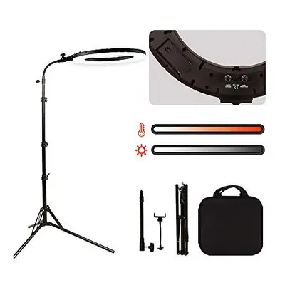 GSKAIWEN 18" 60WLED Ring Light Beauty Lighting Eyebrow Tattoo Lamp Makeup Dimmable Photography S