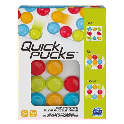 Quick Pucks, Pattern Matching On-The-go Puzzle game, for Adults and Kids Ages and up