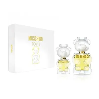 Moschino Toy 2 Pcs Set: 3.4 Eau De Parfum Spray + Oz Eau De Parfum Spray (Hard Box)