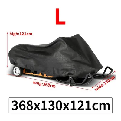 (L) Snowmobile Cover Winter Outdoor Universal Waterproof Dustproof Anti-uv Multi-function Traile