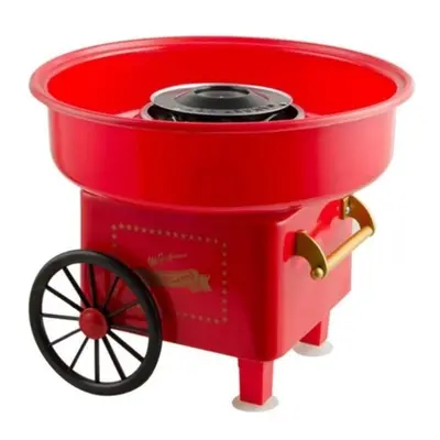 (red) Diy Cotton Candy Machine Household Fun Homemade Sweet Snacks Mini Appliances New