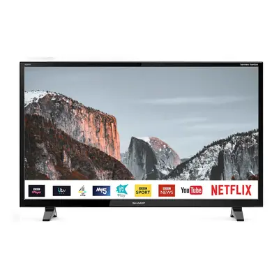 Sharp 1T-C32BC2KO2FB 32" Inch HD Ready Smart LED TV with Dolby Digital and DTS HD