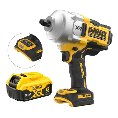 Dewalt 18v DCF961N XR High Torque Impact Wrench 1/2" 1626Nm Bare + 5ah Battery