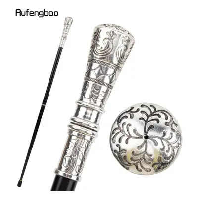 (as the picture) White Flower Walking Cane Fashion Decorative Walking Stick Gentleman Elegant Co