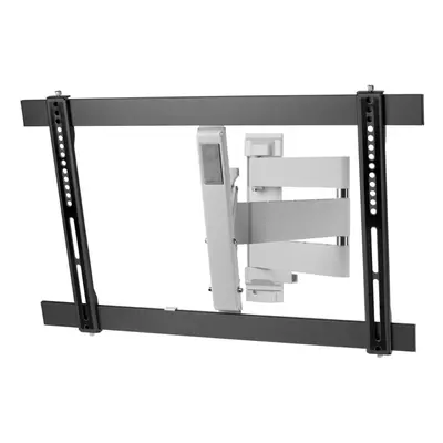 One For All Full-motion TV Bracket White&Black TV Wall Mount Mounting Bracket