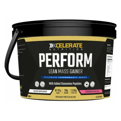 XCelerate Nutrition Perform Lean Mass Gainer 5kg - Strawberry Delight