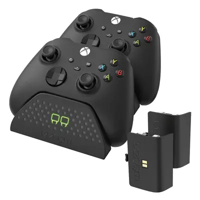 Xbox Series X / Twin Charging Dock with Rechargeable Battery Packs - Black