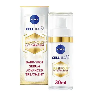 NIVEA Cellular Luminous Anti Dark-Spot Treatment Serum (30ml), Face Serum Lightens and Reduces A