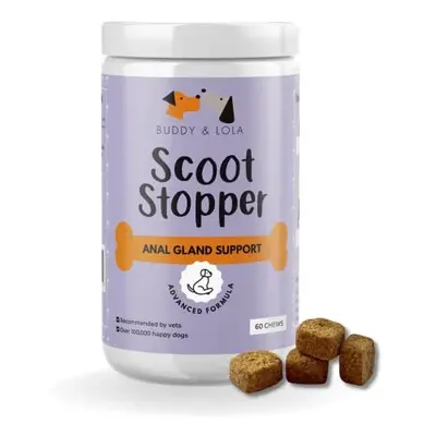 Scoot Stopper Anal Gland Chews For Dogs - High Fibre Chews To Stop Scooting and Licking Under Ta