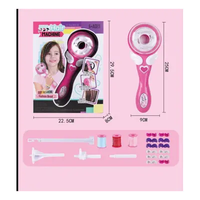 (Large Box) Automatic Hair Braider Styling Tool DIY Kids Electric Braid Machine Girl Gift