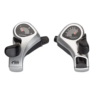 Shimano Tourney, Top Mount Shifter Set, Black