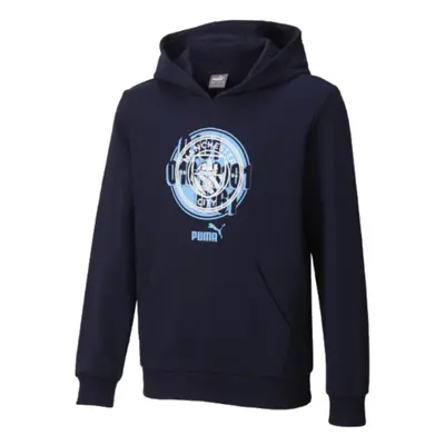 (SB) Man City ftblCulture Hoody (Navy) - Kids