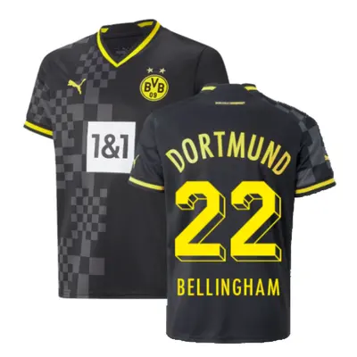 (XSB) Borussia Dortmund Away Shirt (Kids) (BELLINGHAM 22)