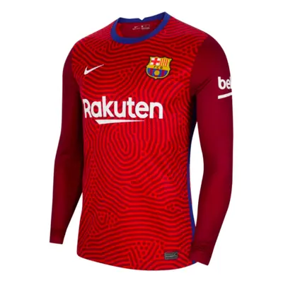 (LB) Barcelona Away Goalkeeper Shirt (Red) - Kids