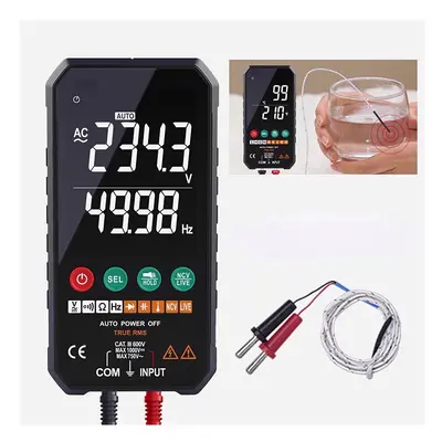 (with temperature measurement) 107C Digital Multimeter Smart AC DC Voltmeter Auto Range