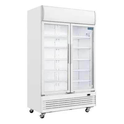 Polar G-Series Upright Display Cooler with Light Box 950Ltr