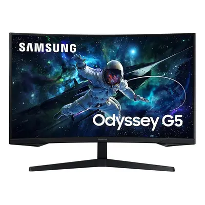 Samsung Odyssey G5 LS27CG552EUXXU 27" Gaming Monitor - QHD 2560x1440, 1000R Curved, 165Hz, 1ms, 