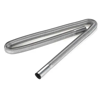 120cm Stainless Steel Exhaust Pipe Parking Air Heater Tank Diesel Gas Vent Hose