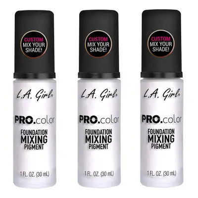 L.A. Girl Pro Color Foundation Mixing Pigment White 30ml x3