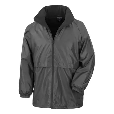 (M, Black) Result Core Mens Microfleece Lined Jacket