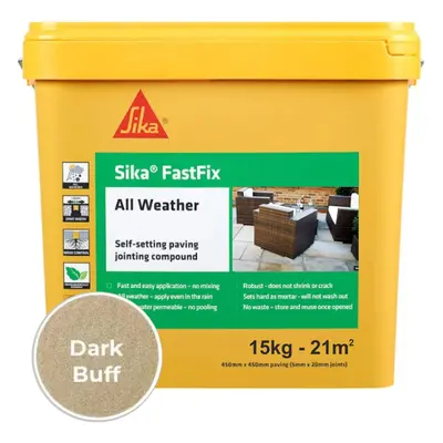 Sika FastFix All Weather Jointing Compound Dark Buff 15kg