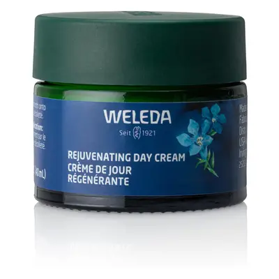 Weleda Face Care Rejuvenating Day Cream 1.3 Fluid Ounces Plant Rich Moisturizer with Blue Gentia