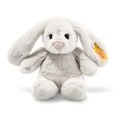 Soft Cuddly Friends Hoppie Rabbit, Light Grey, 18