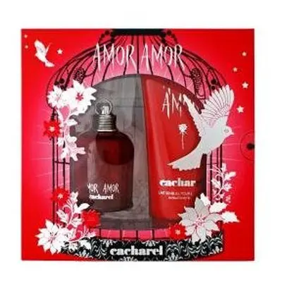 Amor Amor Pcs Set: 3.4 Edt Sp + 6.7 Body Lotion