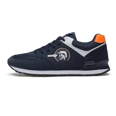 (dark blue, 43) Fashion Shoes Mens Breathable Athletic Sneakers Lightweight Sport Running Shoes 