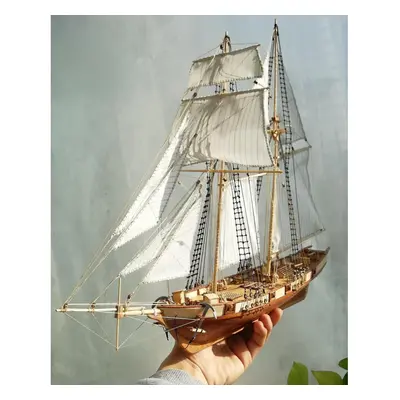 Hobby Ship Model Building Kits Scale 1/96 Harvey1847 Battleship Model Kits