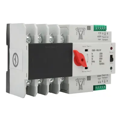 (as the picture, utility) Dual Power Automatic Transfer Switch Circuit Breaker Changeover Zgq5-1