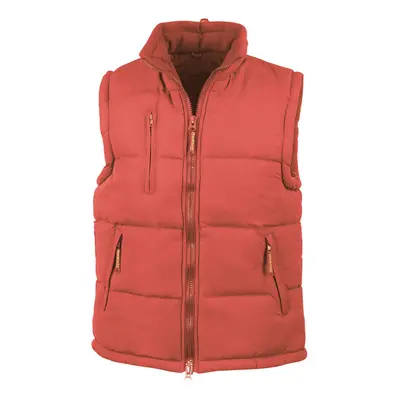 (3XL, Red) Result Unisex Adult Padded Body Warmer