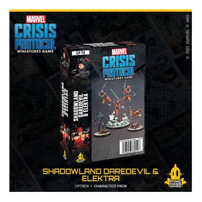 Shadowland Daredevil and Elektra: Marvel Crisis Protocol