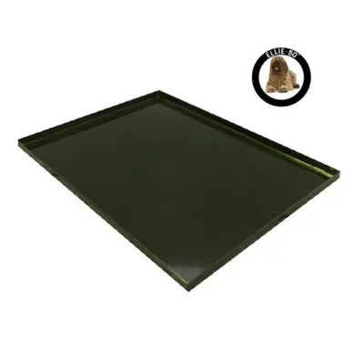 Ellie-Bo Replacement Metal Tray for Dog Cage Crate Medium 30-inch Black