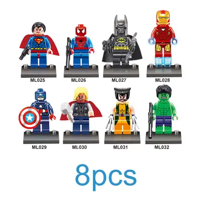 (Marvel) Sonic The Hedgehog Minifigures Building Blocks Kids Toys Gifts Marvel