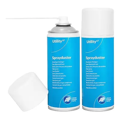 AF Utility Sprayduster / Air Duster Compressed Air Can Blower Spray - HFC Free - for Office PC, 