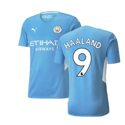 (XXL) Man City Authentic Home Shirt (HAALAND 9)