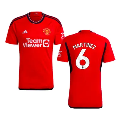 (XS) Man Utd Home Shirt (Martinez 6)