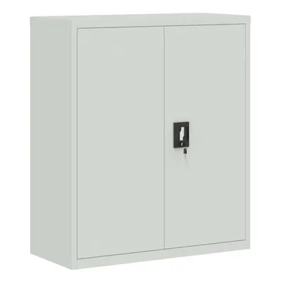 (light grey, x x cm) vidaXL Office Cabinet Steel Filing Storage File Cabinet Cupboard Under Desk