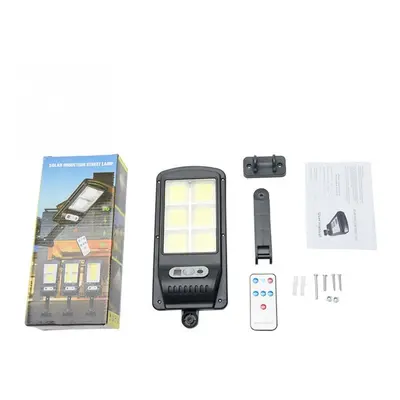 (1pcs) 2Pcs COB Flood Lamp LED Solar Street Light Outdoor Waterproof Motion Sensor Garden Light 