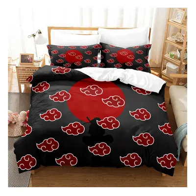 (Pattern 19, Double) NARUTO Bedding Single Double King Duvet Cover UK