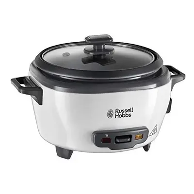 Russell Hobbs Medium Rice Cooker, Metal, W, 1.2 kilograms, White