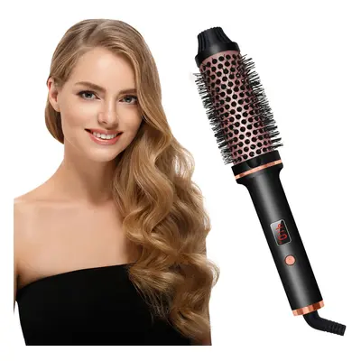 (EU) Negative Ion Single Thermal Brush 1.5 Inch - LED Display