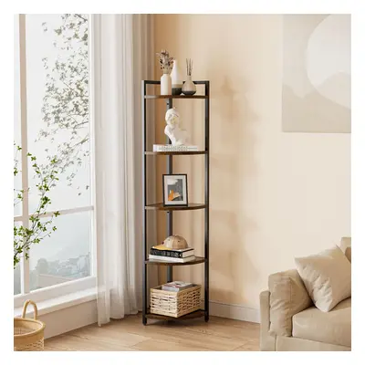 5 Tier Corner BookShelf Home Storage Display