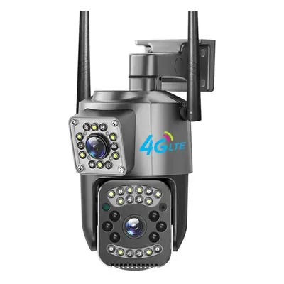 (4MP 4G Camera) CCTV Camera V380 Pro 4K 8MP Wi-Fi 4G SIM Card Outdoor IP Security Camera Bidirec