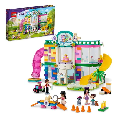 LEGO Friends Pet Day-Care Center Animal Set, Heartlake City Toy for Kids Plus Years Old, with Do