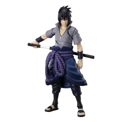 Bandai Naruto Shippuden S.H. Figuarts Action Figure Sasuke Uchiha -He Who Bears All Hatred- - CM