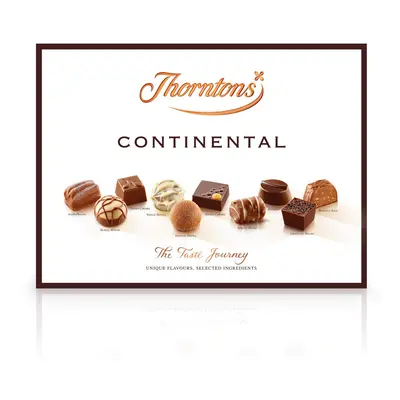 Thorntons Continental Collection, Chocolate Hamper Gift Box, Inspired by European Flavours, Asso