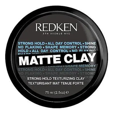 Matte Clay, Styling Clay for a Flexible Bed-Head Hold, For Men and Women, Color-Safe Formula wit