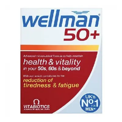 Vitabiotics Wellman 50+Tablets Empower Your Health Journey 30's